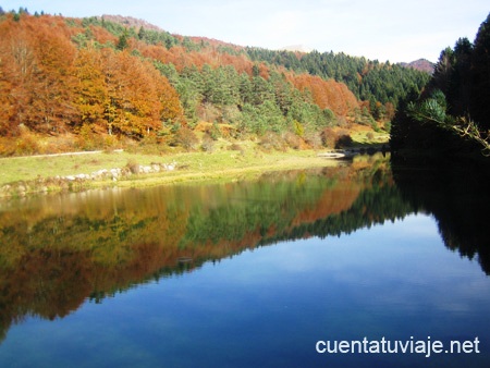 Embalse de Koixta, Selva de Irati.